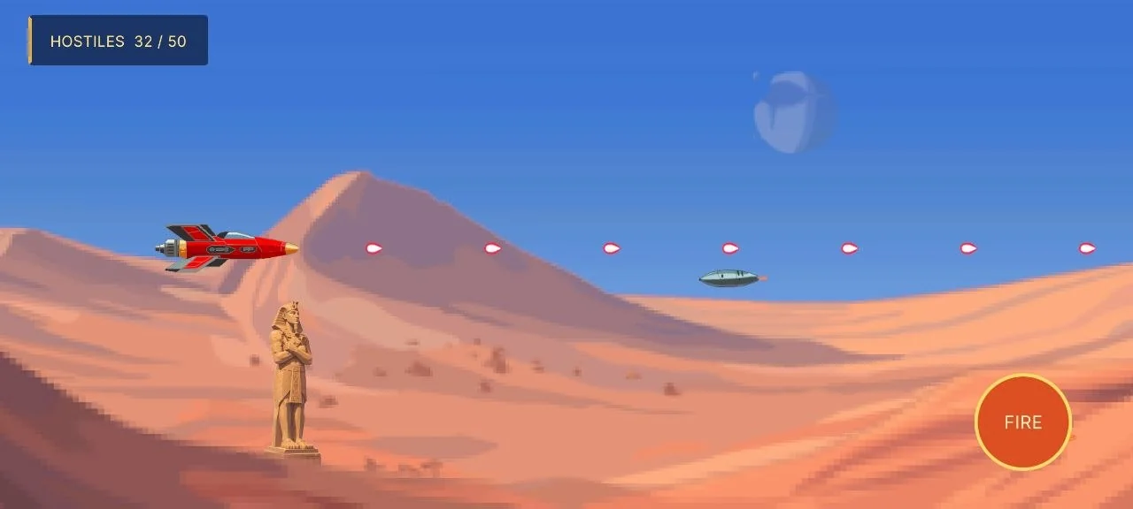 Space Adventure desert level